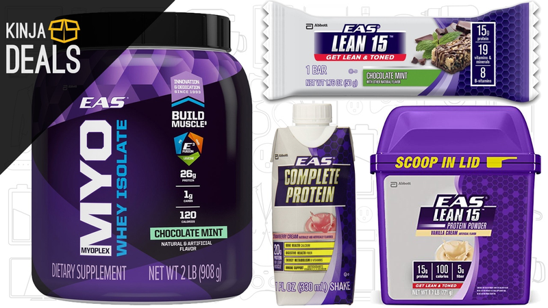 Illustration for article titled Today's Best Deals: EAS Protein, Valentine's Jewelry, Kindle Unlimited, and More